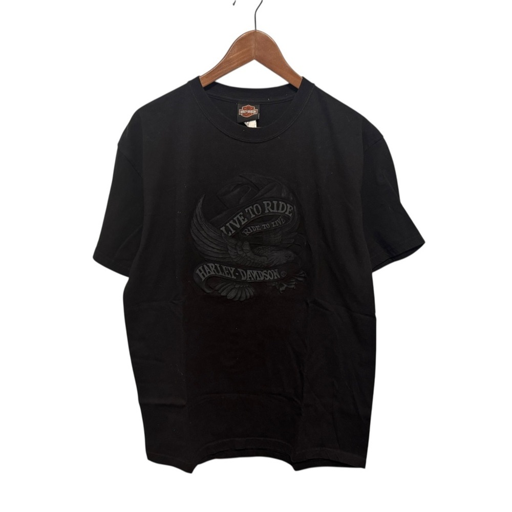 🏍️ Vintage Harley Davidson T-Shirt Made in USA size L